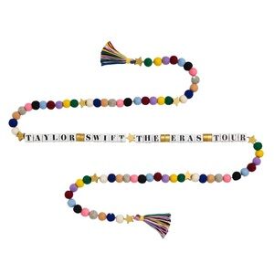 Taylor Swift The Eras Tour Friendship Bracelet Garland Official Merch Christmas